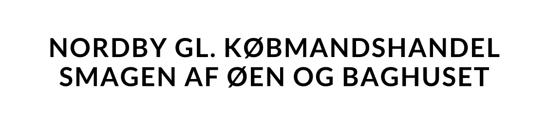 Nordby Gl. Købmandshandel, Samsø